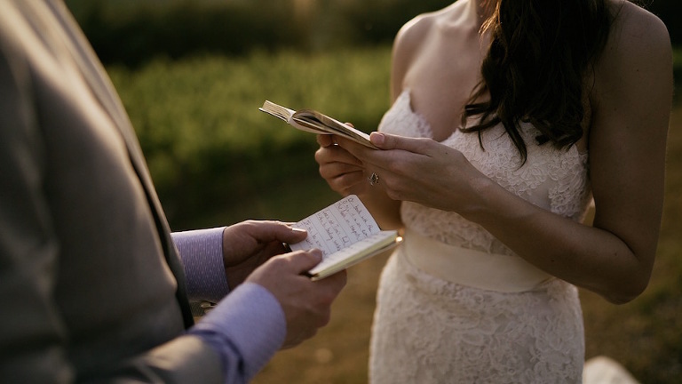 Elopement wedding film in Italy