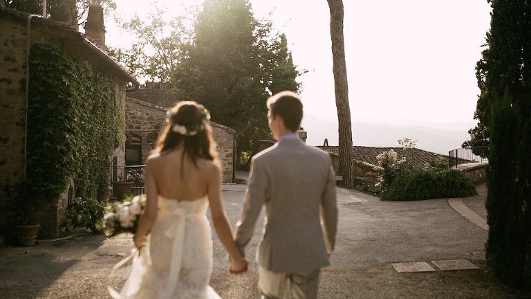 Elopement wedding film in Italy